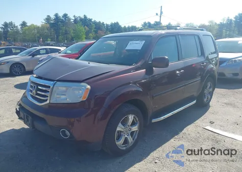 2015 Honda Pilot Ex-L из США, поврежденный, VIN 5FNYF4H53FB044691